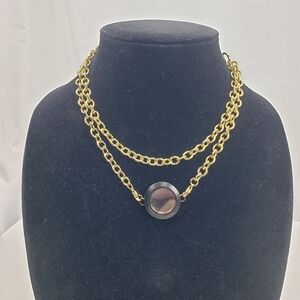 Origami Owl Gold Tone Locket Necklace